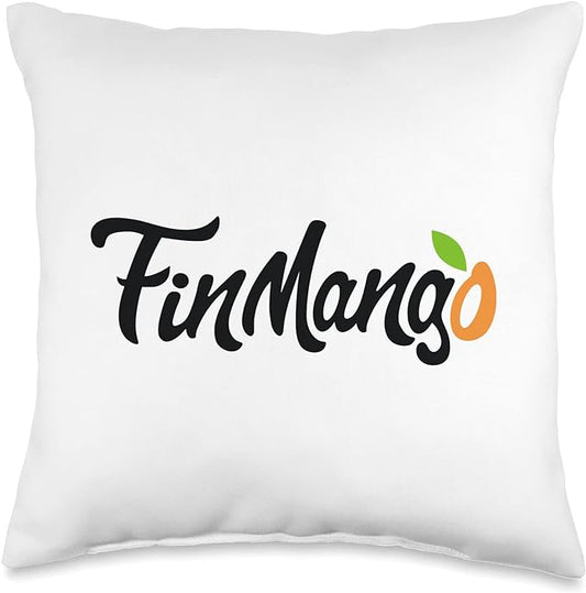 FinMango Throw Pillow